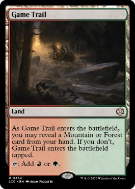 [334]【EN】獲物道/Game Trail【LCC】[R][土地]