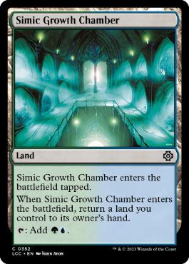 [352]【EN】シミックの成長室/Simic Growth Chamber【LCC】[C][土地]
