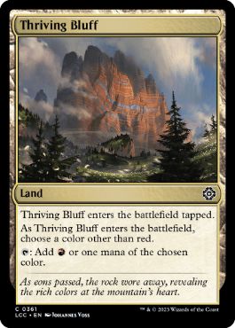 [361]【EN】興隆する絶壁/Thriving Bluff【LCC】[C][土地]