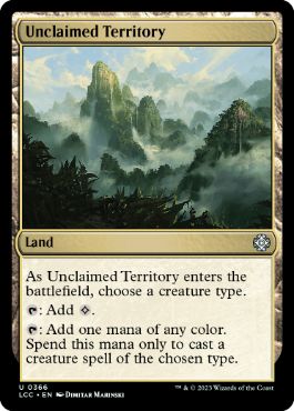 [366]【EN】手付かずの領土/Unclaimed Territory【LCC】[U][土地]