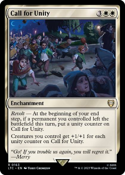 [163]【EN】結束への呼びかけ/Call for Unity【LTC】[R][白]