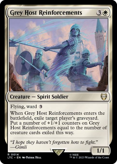 [014]【EN】灰色の軍勢の増援/Grey Host Reinforcements【LTC】[R][白]