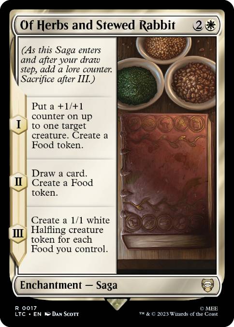 [017]【EN】香り草入り兎肉シチュー/Of Herbs and Stewed Rabbit【LTC】[R][白]