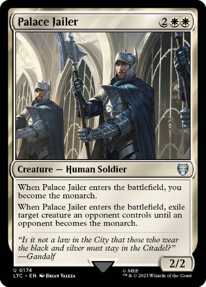 [174]【EN】宮殿の看守/Palace Jailer【LTC】[U][白]