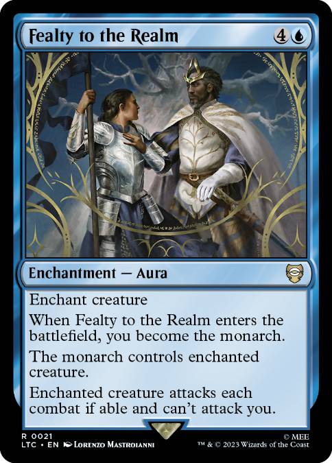 [021]【EN】王国への忠誠/Fealty to the Realm【LTC】[R][青]