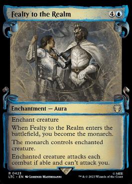 [423]【EN】■ショーケース■王国への忠誠/Fealty to the Realm【LTC】[R][青]