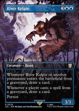 [524]【EN】■ボーダーレス■川のケルピー/River Kelpie【LTC】[R][青]