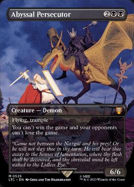 [525]【EN】■ボーダーレス■深淵の迫害者/Abyssal Persecutor【LTC】[M][黒]