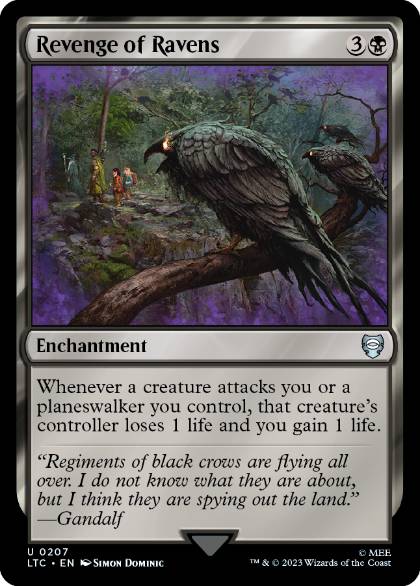 [207]【EN】カラスの仕返し/Revenge of Ravens【LTC】[U][黒]