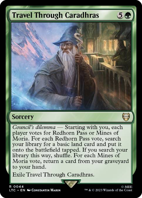 [044]【EN】カラズラスを越える旅/Travel Through Caradhras【LTC】[R][緑]