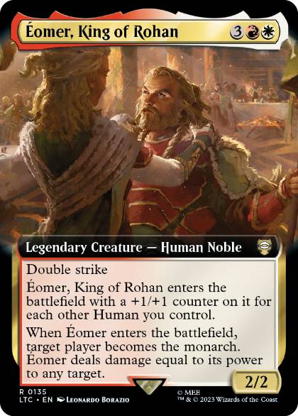 [135]【EN】■拡張アート■ローハンの王、エオメル/Éomer, King of Rohan【LTC】[R][多色]