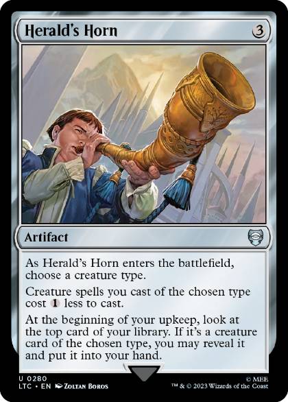 [280]【EN】通報の角笛/Herald's Horn【LTC】[U][茶]
