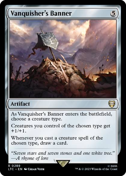 [289]【EN】勝者の戦旗/Vanquisher's Banner【LTC】[R][茶]