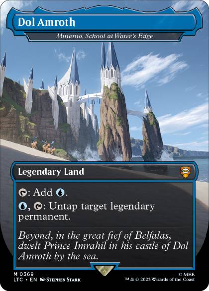 [369]【EN】水辺の学舎、水面院/Minamo, School at Water's Edge【LTC】[M][土地]