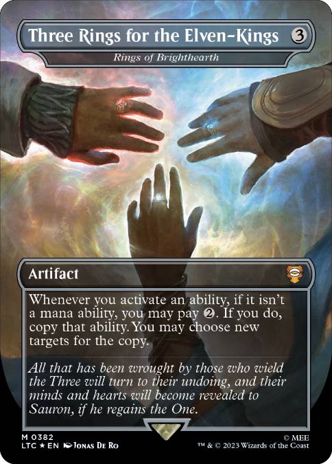 [382]【EN】【サージFOIL】ブライトハースの指輪/Rings of Brighthearth【LTC】[M][茶]