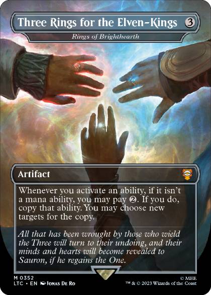 [352]【EN】【FOIL】ブライトハースの指輪/Rings of Brighthearth【LTC】[M][茶]