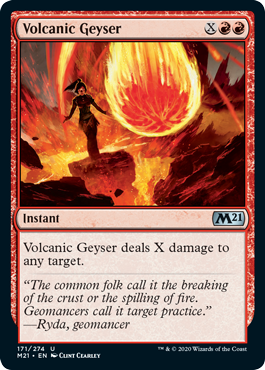 [171]【EN】溶岩噴火/Volcanic Geyser【M21】[U][赤]