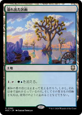 [362]【JP】溢れ出た区画/Overflowing Basin【M3C】[R][土地]