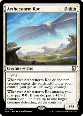 [164]【EN】霊気嵐のロック/Aetherstorm Roc【M3C】[R][白]