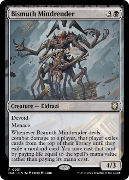 [051]【EN】ビスマスの精神裂き/Bismuth Mindrender【M3C】[R][黒]