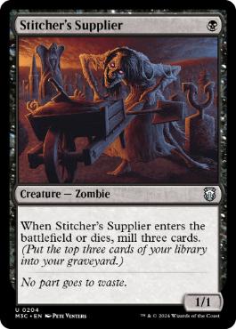 [204]【EN】縫い師への供給者/Stitcher's Supplier【M3C】[U][黒]