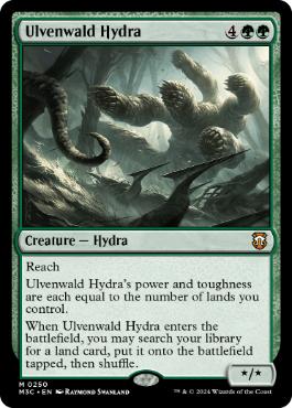 [250]【EN】ウルヴェンワルドのハイドラ/Ulvenwald Hydra【M3C】[M][緑]