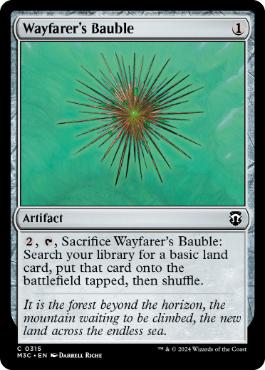 [315]【EN】旅人のガラクタ/Wayfarer's Bauble【M3C】[C][茶]