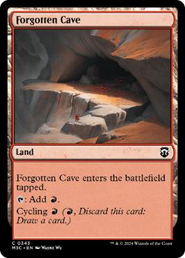 [343]【EN】忘れられた洞窟/Forgotten Cave【M3C】[C][土地]