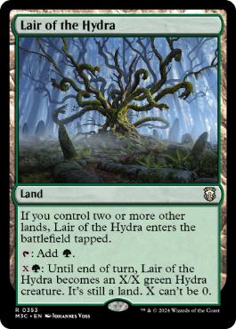 [353]【EN】ハイドラの巣/Lair of the Hydra【M3C】[R][土地]