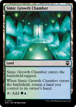 [377]【EN】シミックの成長室/Simic Growth Chamber【M3C】[C][土地]