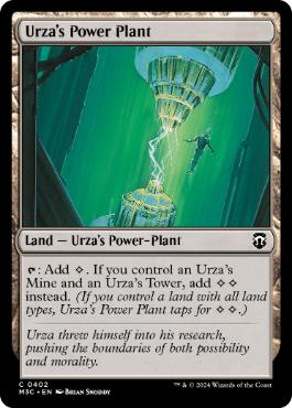 [402]【EN】ウルザの魔力炉/Urza's Power Plant【M3C】[C][土地]