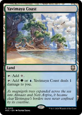 [410]【EN】ヤヴィマヤの沿岸/Yavimaya Coast【M3C】[R][土地]