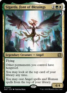 [047]【EN】祝福の泉、シガルダ/Sigarda, Font of Blessings【MAT】[R][多色]