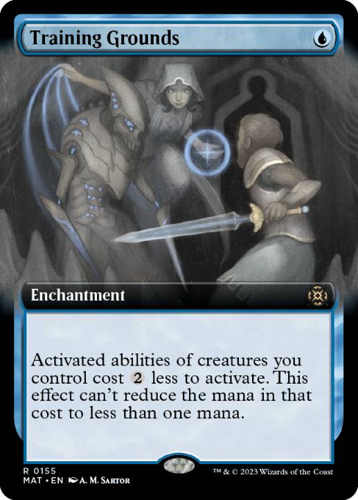 [155]【EN】■拡張アート■訓練場/Training Grounds【MAT】[R][青]