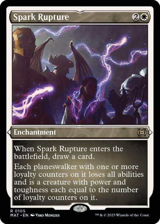 [105]【EN】【エッチングFOIL】灯の破裂/Spark Rupture【MAT】[R][白]