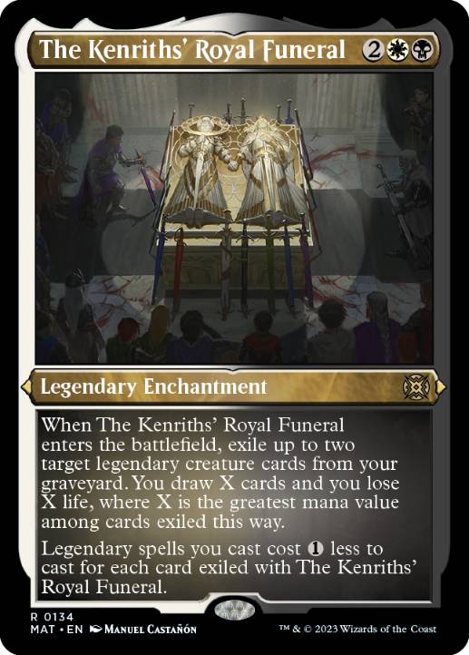 [134]【EN】【エッチングFOIL】ケンリス王家の葬送/The Kenriths' Royal Funeral【MAT】[R][多色]