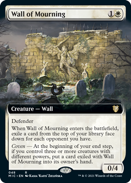 [048]【EN】■拡張アート■哀悼の壁/Wall of Mourning【MIC】[R][白]