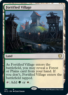 [174]【EN】要塞化した村/Fortified Village【MIC】[R][土地]