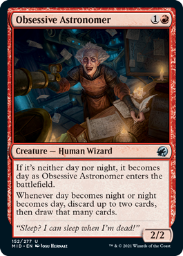 [152]【EN】偏執的な天文学者/Obsessive Astronomer【MID】[U][赤]