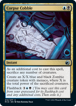 [214]【EN】【FOIL】継ぎ接ぎ死体/Corpse Cobble【MID】[U][多色]