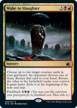 [250]【EN】【FOIL】殺戮者の目覚め/Wake to Slaughter【MID】[R][多色]