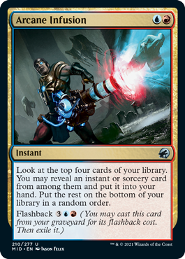 [210]【EN】【FOIL】秘儀の注入/Arcane Infusion【MID】[U][多色]