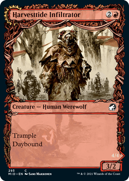 [293]【EN】■ショーケース■収穫祭の潜入者/Harvesttide Infiltrator【MID】[C][赤]