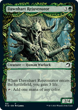 [301]【EN】■ショーケース■ドーンハルトの再生者/Dawnhart Rejuvenator【MID】[C][緑]
