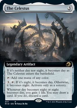 [377]【EN】【FOIL】■拡張アート■セレスタス/The Celestus【MID】[R][茶]
