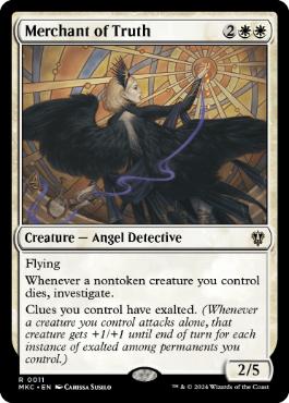 [011]【EN】真実の商人/Merchant of Truth【MKC】[R][白]