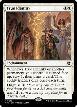[016]【EN】真の姿/True Identity【MKC】[R][白]