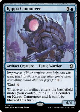 [108]【EN】河童の砲手/Kappa Cannoneer【MKC】[R][青]