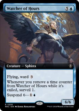 [335]【EN】■拡張アート■時の見張り/Watcher of Hours【MKC】[R][青]