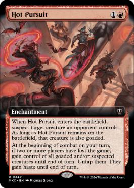 [342]【EN】■拡張アート■白熱する追跡/Hot Pursuit【MKC】[R][赤]